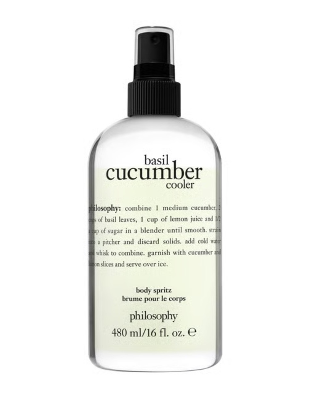 Philosophy Basil Cucumber Cooler Body Spritz